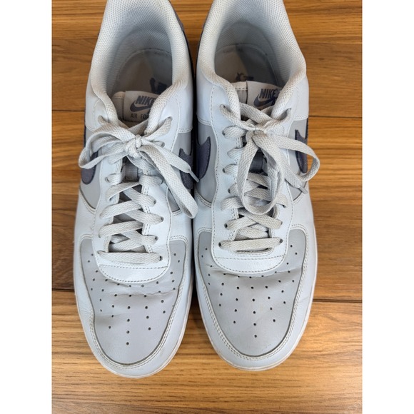 Nike Air Force 1 Low Light Gray Men's Sneakers Size 14 FJ4170 001 - Picture 9 of 16
